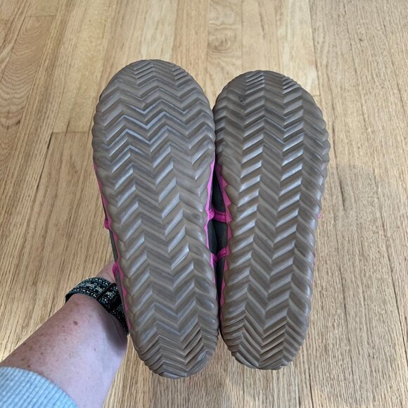 Sorel Tremblant Moc Slippers Pink Gray Women's Size 9 - Picture 8 of 9